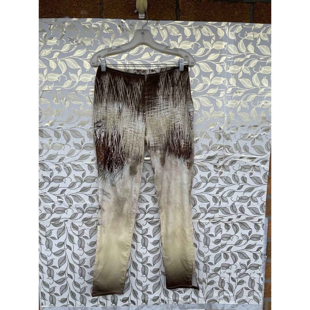 Zadig & Voltaire Cotton Blend Slit Hem Pants Size 24 Whimsigoth Vintage